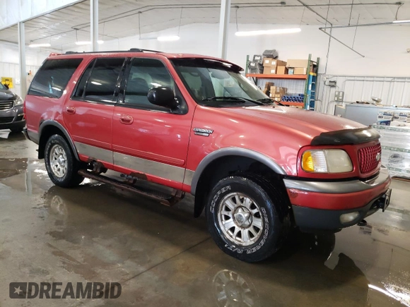 2000 Ford Expedition XLT with VIN 1FMPU16L9YLC41202, listed as a Copart auction lot 67102645 with Not provided miles and Clean title. Bid and sale history available at DreamBid. Image 4.