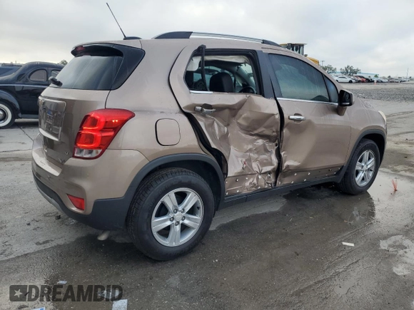 2018 Chevrolet Trax LT with VIN 3GNCJLSB0JL201452, listed as a Copart auction lot 51303775 with 30,802 mi miles and Salvage Title. Bid and sale history available at carsss.com. Image 3.