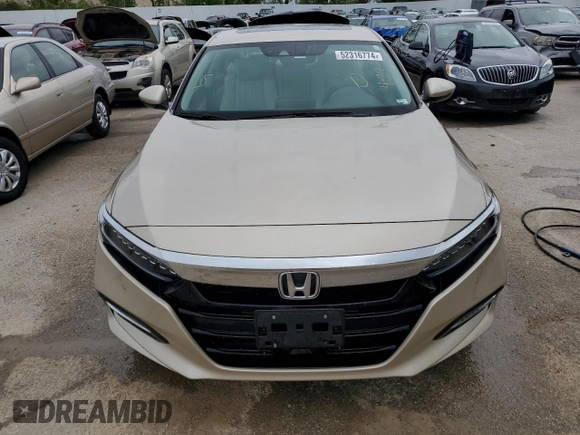 2020 Honda Accord Touring z VIN 1HGCV3F91LA012471, wystawiony jako Copart lot #52316774 z przebiegiem 55 482 mil mil oraz Szkoda całkowita • Salvage title. Historia ofert i sprzedaży dostępna na DreamBid. Obrazek 5.