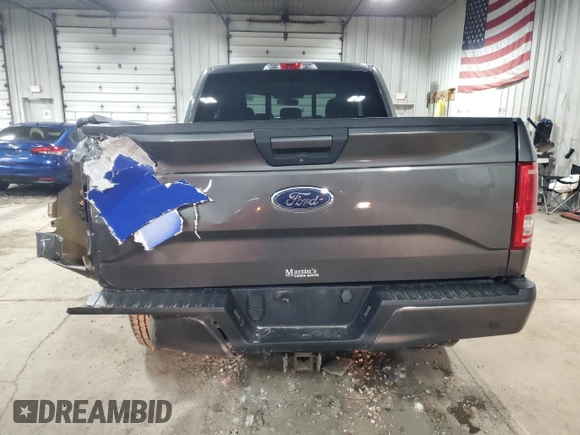 2016 Ford F-150 XLT with VIN 1FTEX1EP5GKF92460, listed as a Copart auction lot 47661165 with 127,986 mi miles and Salvage Title. Bid and sale history available at carsss.com. Image 6.