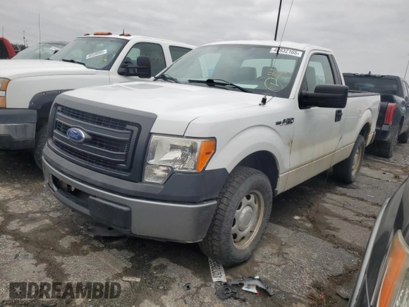 2013 Ford F-150 XL with VIN 1FTMF1CM5DFB61287, listed as a Copart auction lot 48932165 with 149,185 mi miles and Clean Title. Bid and sale history available at carsss.com. Image 1.