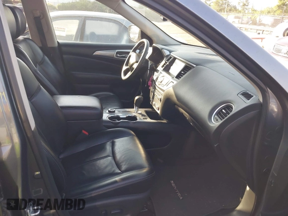 2018 Nissan Pathfinder Platinum with VIN 5N1DR2MM8JC637360, listed as a IAAI auction lot 42549095 with 93,585 mi miles and . Bid and sale history available at DreamBid. Image 5.