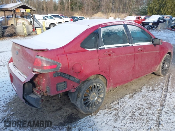 2011 Ford Focus SES with VIN 1FAHP3GN6BW127388, listed as a IAAI auction lot 41979363 with 205,537 mi miles. Bid and sale history available at carsss.com. Image 4.