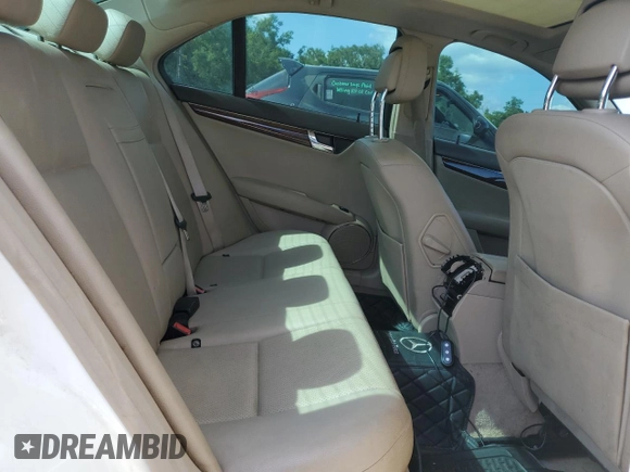2009 Mercedes-Benz C 300 Sport with VIN WDDGF81X59F265844, listed as a Copart auction lot 53317415 with 209,533 mi miles and Salvage title. Bid and sale history available at DreamBid. Image 10.