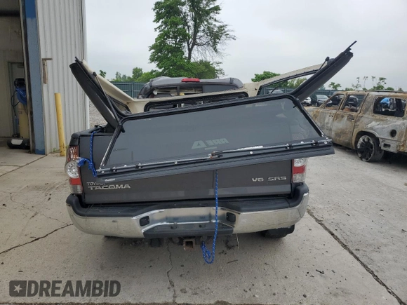2015 Toyota Tacoma with VIN 3TMMU4FN7FM080631, listed as a Copart auction lot 56352775 with Not provided miles and Clean title. Bid and sale history available at DreamBid. Image 6.