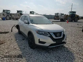 2018 Nissan Rogue SV with VIN KNMAT2MT6JP506629, listed as a Copart auction lot 53854845 with Not Provided miles and Salvage Title. Bid and sale history available at carsss.com. Image 14.