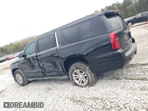 2016 Chevrolet Suburban LT with VIN 1GNSCHKC0GR409411, listed as a Copart auction lot 50060555 with 93,829 mi miles and Salvage Title. Bid and sale history available at carsss.com. Image 2.