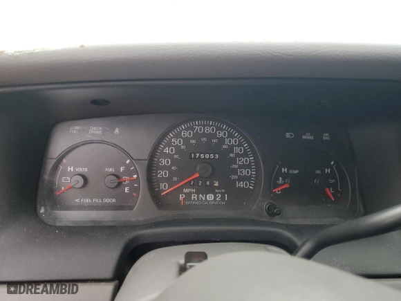 2002 Ford Crown Victoria Police Pkg Police Interceptor with VIN 2FAFP71W52X157860, listed as a Copart auction lot 42335115 with 175,053 mi miles and Salvage Title. Bid and sale history available at carsss.com. Image 9.