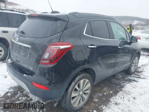 2018 Buick Encore Preferred with VIN KL4CJESB0JB543774, listed as a IAAI auction lot 41628957 with 64,141 mi miles. Bid and sale history available at carsss.com. Image 4.