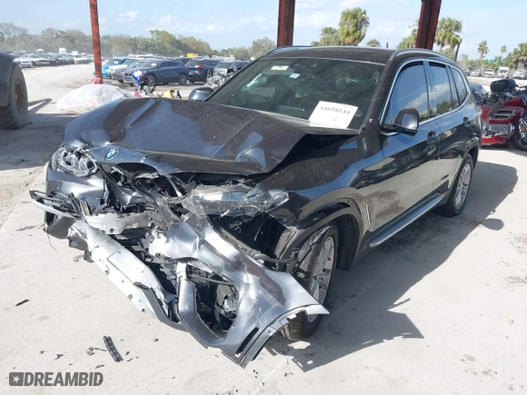 2020 BMW X3 sDrive30i with VIN 5UXTY3C01LLU69408, listed as a IAAI auction lot 41698144 with 67,705 mi miles. Bid and sale history available at carsss.com. Image 21.