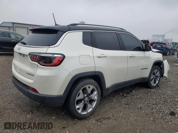 2021 Jeep Compass Limited with VIN 3C4NJDCB9MT544254, listed as a Copart auction lot 47752895 with 35,197 mi miles and Salvage Title. Bid and sale history available at carsss.com. Image 3.