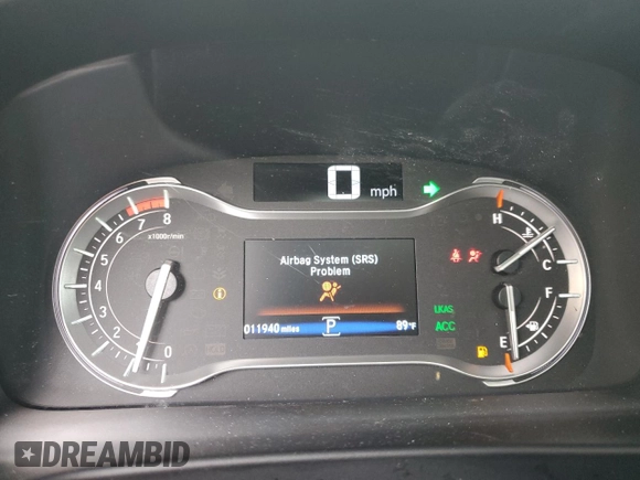 2023 Honda Ridgeline RTL-E with VIN 5FPYK3F76PB064582, listed as a Copart auction lot 63629375 with 11,940 mi miles and Salvage title. Bid and sale history available at DreamBid. Image 9.