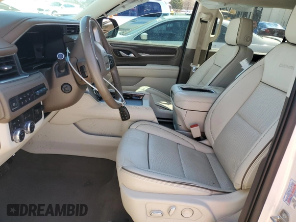 2022 GMC Yukon XL Denali with VIN 1GKS2JKL8NR192940, listed as a Copart auction lot 50654785 with 70,962 mi miles and Salvage Title. Bid and sale history available at carsss.com. Image 7.