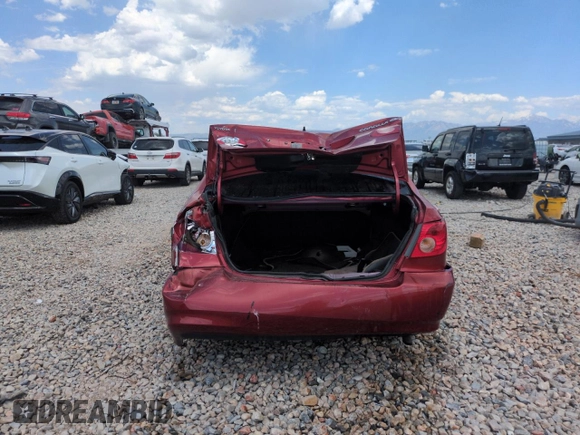 2006 Toyota Corolla CE с VIN JTDBR32E460093462, выставлен на аукционе Copart как лот 60096825 с пробегом 2 555 569 миль миль и Списание • Salvage title. История ставок и продаж доступна на DreamBid. Изображение 6.