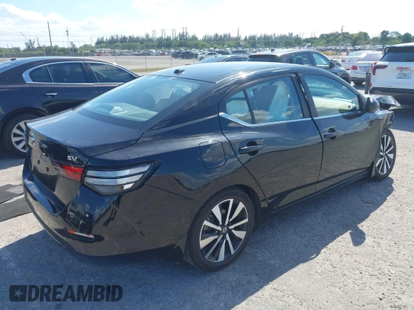 2021 Nissan Sentra SV with VIN 3N1AB8CV2MY283648, listed as a IAAI auction lot 41892493 with 63,228 mi miles and . Bid and sale history available at DreamBid. Image 4.