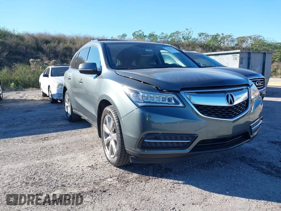 2014 Acura MDX Advance with VIN 5FRYD4H83EB048432, listed as a IAAI auction lot 41004432 with 83,944 mi miles and . Bid and sale history available at carsss.com. Image 1.