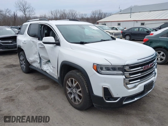 2020 GMC Acadia SLT with VIN 1GKKNULS3LZ137372, listed as a IAAI auction lot 41506267 with 121,853 mi miles and . Bid and sale history available at DreamBid. Image 1.