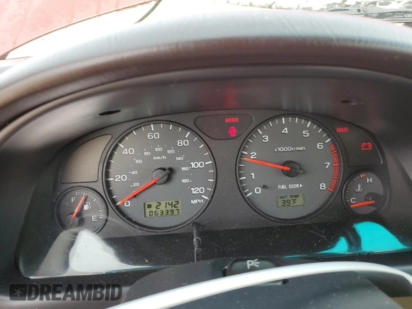 2002 Subaru Forester S w/Premium Pkg with VIN JF1SF656X2H736719, listed as a Copart auction lot 47633405 with 63,397 mi miles and Salvage Title. Bid and sale history available at carsss.com. Image 9.