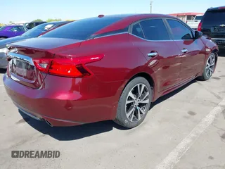 2016 Nissan Maxima SL with VIN 1N4AA6AP0GC426365, listed as a IAAI auction lot 42054030 with 165,557 mi miles and . Bid and sale history available at DreamBid. Image 4.