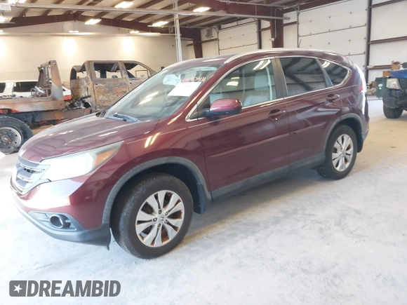 2013 Honda CR-V EX-L with VIN 5J6RM4H70DL042591, listed as a IAAI auction lot 41683411 with 99,577 mi miles. Bid and sale history available at carsss.com. Image 18.