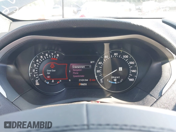 2019 Lincoln MKZ Reserve I with VIN 3LN6L5C94KR629199, listed as a IAAI auction lot 42617709 with 21,424 mi miles and . Bid and sale history available at DreamBid. Image 7.