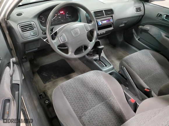 1999 Honda Civic DX with VIN 1HGEJ6225XL071578, listed as a Copart auction lot 81807644 with 201,519 mi miles and Salvage Title. Bid and sale history available at carsss.com. Image 8.