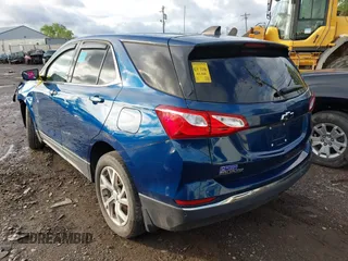 2020 Chevrolet Equinox LT with VIN 2GNAXUEV5L6173091, listed as a IAAI auction lot 42162891 with 43,468 mi miles and . Bid and sale history available at DreamBid. Image 3.