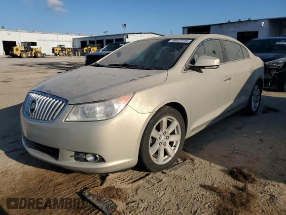 2010 Buick LaCrosse CXL with VIN 1G4GC5EG6AF216616, listed as a Copart auction lot 85973784 with Not Provided miles and Salvage Title. Bid and sale history available at DreamBid. Image 1.