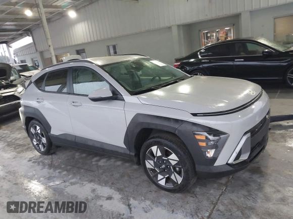 2024 Hyundai Kona SEL with VIN KM8HB3AB1RU118025, listed as a IAAI auction lot 41747434 with 8,954 mi miles. Bid and sale history available at carsss.com. Image 13.