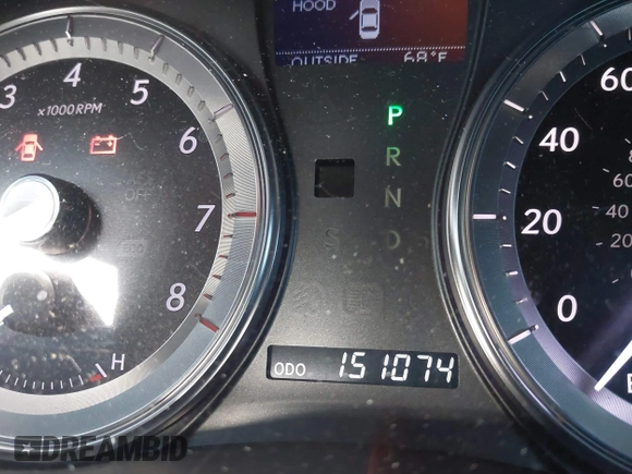2010 Lexus ES with VIN JTHBK1EG6A2357654, listed as a IAAI auction lot 41697967 with 151,074 mi miles. Bid and sale history available at carsss.com. Image 16.