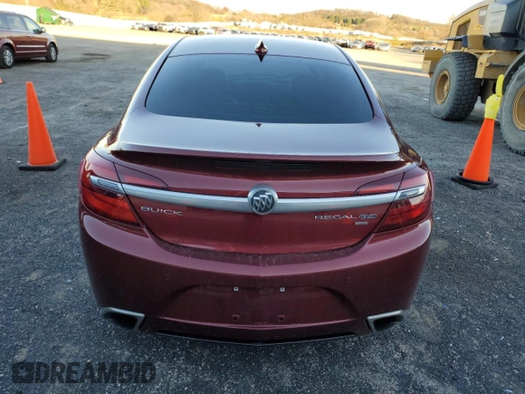2016 Buick Regal GS with VIN 2G4GV5GX8G9200247, listed as a Copart auction lot 80676214 with Not Provided miles and Clean Title. Bid and sale history available at DreamBid. Image 6.
