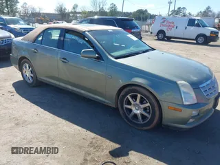 2005 Cadillac STS with VIN 1G6DC67AX50166465, listed as a IAAI auction lot 41871062 with 125,607 mi miles. Bid and sale history available at carsss.com. Image 1.