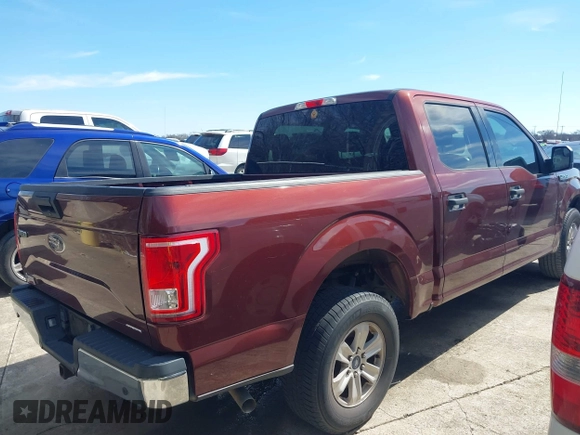 2015 Ford F-150 XLT with VIN 1FTEW1C86FKD40603, listed as a IAAI auction lot 41652081 with 181,643 mi miles and . Bid and sale history available at carsss.com. Image 4.