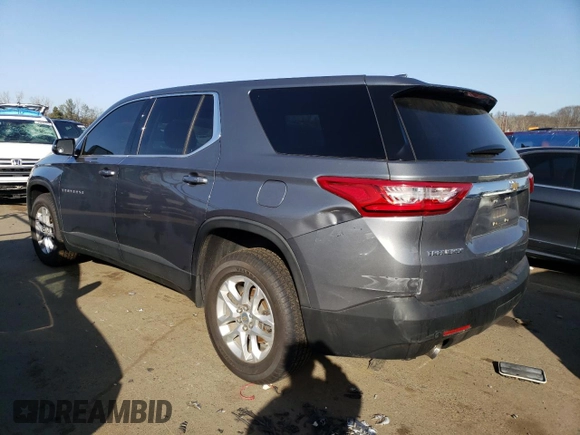 2019 Chevrolet Traverse LS with VIN 1GNEVFKW6KJ181282, listed as a Copart auction lot 39401043 with 75,416 mi miles. Bid and sale history available at carsss.com. Image 2.