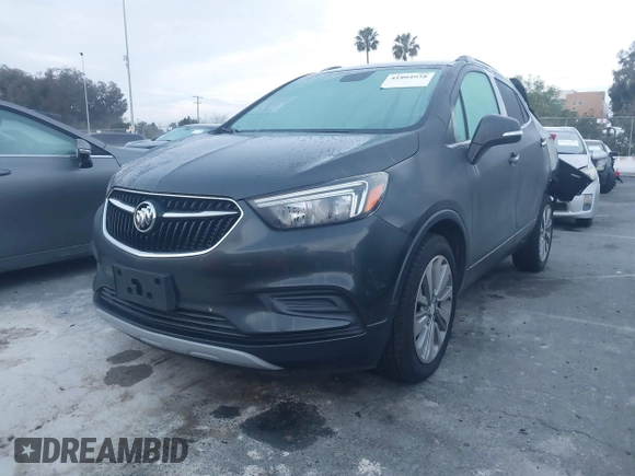 2018 Buick Encore Preferred with VIN KL4CJASB1JB538866, listed as a IAAI auction lot 41804938 with 42,886 mi miles and . Bid and sale history available at DreamBid. Image 2.