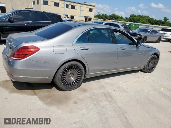 2015 Mercedes-Benz S 550 with VIN WDDUG8CB4FA073423, listed as a Copart auction lot 61991055 with Not provided miles and Clean title. Bid and sale history available at DreamBid. Image 3.