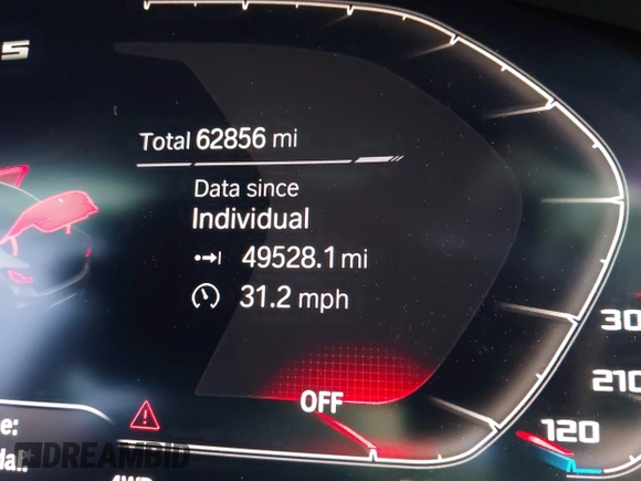 2020 BMW M5 Competition z VIN WBSJF0C05LB448878, wystawiony jako IAAI lot #41796245 z przebiegiem 62 856 mil mil oraz . Historia ofert i sprzedaży dostępna na DreamBid. Obrazek 14.