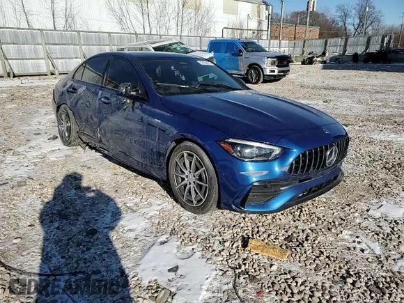 2023 Mercedes-Benz C 43 AMG with VIN W1KAF8HB5PR120847, listed as a Copart auction lot 88552215 with 15,359 mi miles and Salvage Title. Bid and sale history available at DreamBid. Image 11.