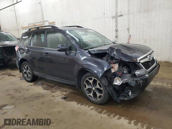 2014 Subaru Forester XT Touring with VIN JF2SJGMC3EH538009, listed as a Copart auction lot 54594985 with 94,055 mi miles and Non Repairable. Bid and sale history available at DreamBid. Image 4.