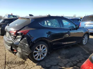 2014 Mazda 3 S Touring with VIN JM1BM1L39E1205634, listed as a Copart auction lot 42619665 with 118,100 mi miles and Salvage Title. Bid and sale history available at DreamBid. Image 3.
