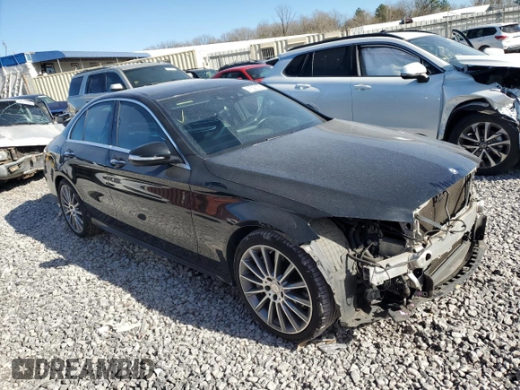 2015 Mercedes-Benz C-Class C 400 with VIN 55SWF6GB1FU009771, listed as a Copart auction lot 47620195 with 84,311 mi miles and Salvage Title. Bid and sale history available at carsss.com. Image 4.