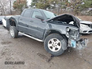 2011 Ram Dakota Bighorn/Lonestar with VIN 1D7RW3GK3BS579433, listed as a IAAI auction lot 41455345 with 95,356 mi miles. Bid and sale history available at carsss.com. Image 1.