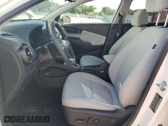 2023 Hyundai Kona SEL with VIN KM8K62AB9PU018823, listed as a Copart auction lot 54870305 with 24,585 mi miles and Clean Title. Bid and sale history available at DreamBid. Image 7.