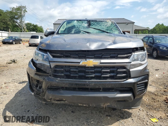 2022 Chevrolet Colorado 2WD Work Truck with VIN 1GCGSBEN9N1172070, listed as a Copart auction lot 64903605 with 53,398 mi miles and Salvage title. Bid and sale history available at DreamBid. Image 5.