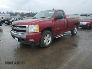2007 Chevrolet Silverado 1500 1LT with VIN 1GCEK140X7E518890, listed as a Copart auction lot 47069965 with 153,388 mi miles and Clean Title. Bid and sale history available at DreamBid. Image 1.
