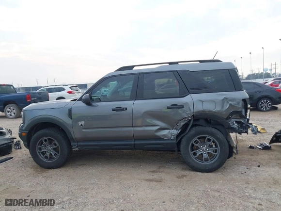 2024 Ford Bronco Sport Big Bend with VIN 3FMCR9B6XRRE93526, listed as a IAAI auction lot 41684526 with 3,539 mi miles. Bid and sale history available at carsss.com. Image 15.