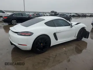 2018 Porsche 718 Cayman z VIN WP0AA2A82JK260195, wystawiony jako Copart lot #38854154 z przebiegiem 27 381 mil mil oraz . Historia ofert i sprzedaży dostępna na DreamBid. Obrazek 3.