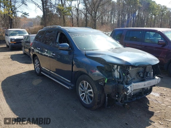 2013 Nissan Pathfinder SL with VIN 5N1AR2MM3DC652923, listed as a IAAI auction lot 41749099 with 91,492 mi miles and . Bid and sale history available at DreamBid. Image 1.