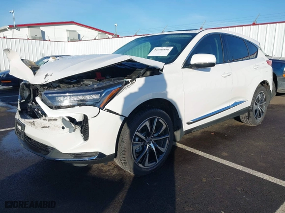 2024 Acura RDX w/Technology Package with VIN 5J8TC2H53RL030140, listed as a IAAI auction lot 41390496 with 11,028 mi miles. Bid and sale history available at carsss.com. Image 19.
