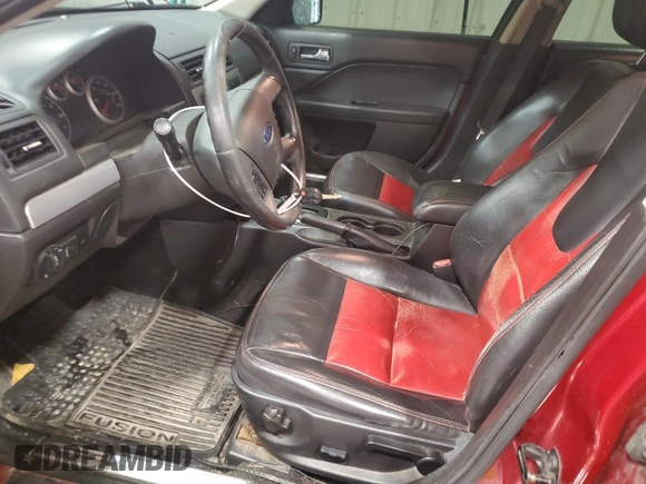 2009 Ford Fusion SEL with VIN 3FAHP08129R192925, listed as a Copart auction lot 43804895 with 157,477 mi miles and Clean Title. Bid and sale history available at DreamBid. Image 7.